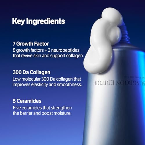 Deep Collagen Night Cream for Face & Neck - Hydrating & Smoothing 1.69 fl oz