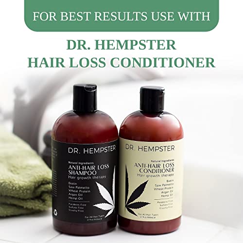 Biotin & Hemp Natural Shampoo 2 Pack - Thinning Hair and Hair Loss Treatment - Volumizing Treatments for Women and Men - Hair Growth Shampoo - Paraben & Sulfate Free - for All Hair Types