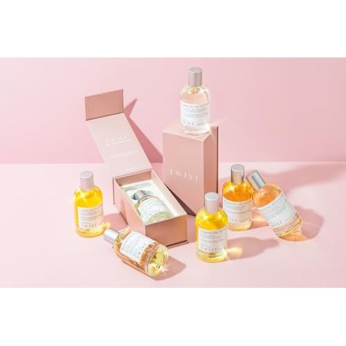 Twist - Red Velvet No. 4 - Eau De Parfum Inspired by MFK Baccarat Rouge 540, Long-Lasting Perfume For Women & Men, Paraben Free, Vegan, Clean Ingredients, Unisex - Spray 100 ml | 3.4 fl. oz.