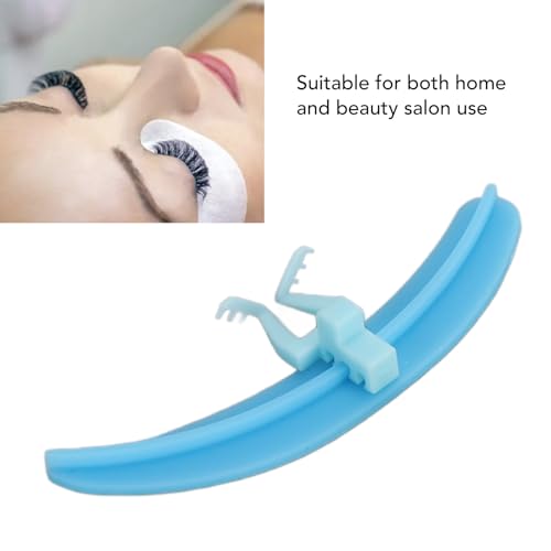 Sanpyl Eyelash Separator, Silicone Lash Extension Tool for Beginners Professional, Washable Reusable, Efficient Isolation Helper with 3 Colors (Blue)