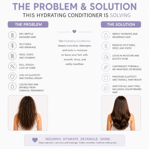 Alcôve Hydrating Sulfate-Free Conditioner with Argan Oil 32oz - Color Safe, Pack of 1