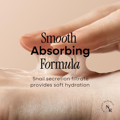 Nature Republic Snail Mucin Emulsion - 120mL Daily Hydrating Moisturizer