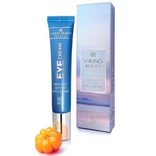 Hydrating Eye Cream with Hyaluronic Acid & Nordic Berries for Dark Circles & Fine Lines