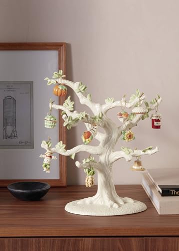 Autumn Favorites 10-Piece Hanging Ornament Set - Fall Decor, Porcelain