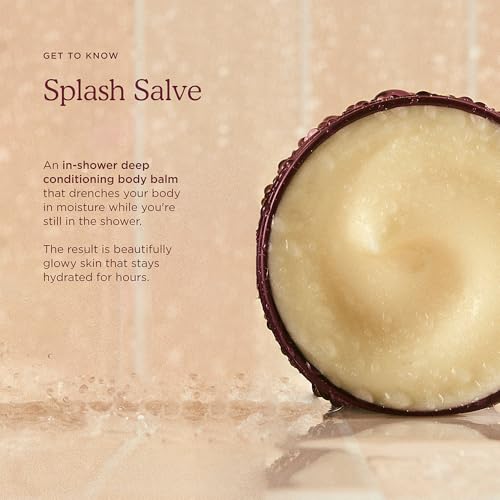 Hanni Splash Salve In-Shower Moisturizer 2-Pack - Sparkling Palmarosa, 250 mL