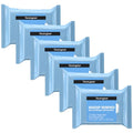 Neutrogena Makeup Remover Wipes 6 Pack (150 Count) Ultra-Soft Micellar Cleansing