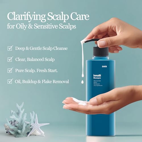 Biotin & Coral Calcium Clarifying Shampoo for Oily & Sensitive Scalp - 16.9 fl oz