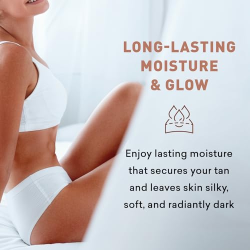 Just Nutritive Indoor Tanning Oil – Fast Dark Tan + Vitamin E Body Oil 8 fl oz