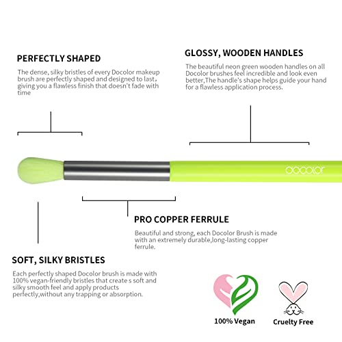 FERYES Travel Makeup Brush Holder & Silicone Makeup Brush Bag