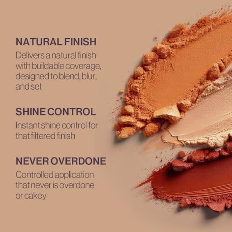 Anisa Beauty Multi-Powder Brush | Versatile Face Brush for Setting, Finishing| Soft Synthetic Fibers for Smooth Application | Professional Quality Makeup tool
