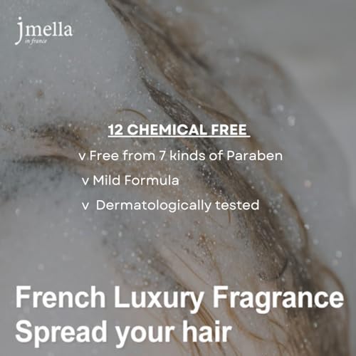 Jmella Lime and Basil Shampoo & Conditioner Set - Chemical-Free Hair Care with Amino Acid Complex