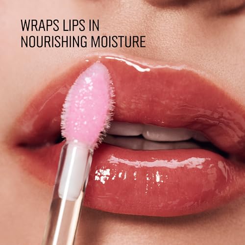 Bobbi Brown Extra Blushing Lip Oil| Shine and Hydration| With pH-Adaptive Color for a Fresh, Natural Lip Look, Bare Pink, 0.20 Fl Oz