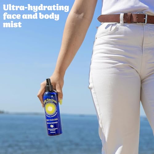 Natural After Sun Moisturizing Spray 3-Pack - 12oz Facial & Body Mist with Vitamin E & Calendula