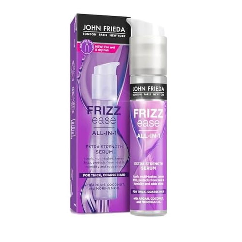 John Frieda Frizz-Ease Extra Strength 6 Effect Serum, 1.69 Ounce (3 Pack)