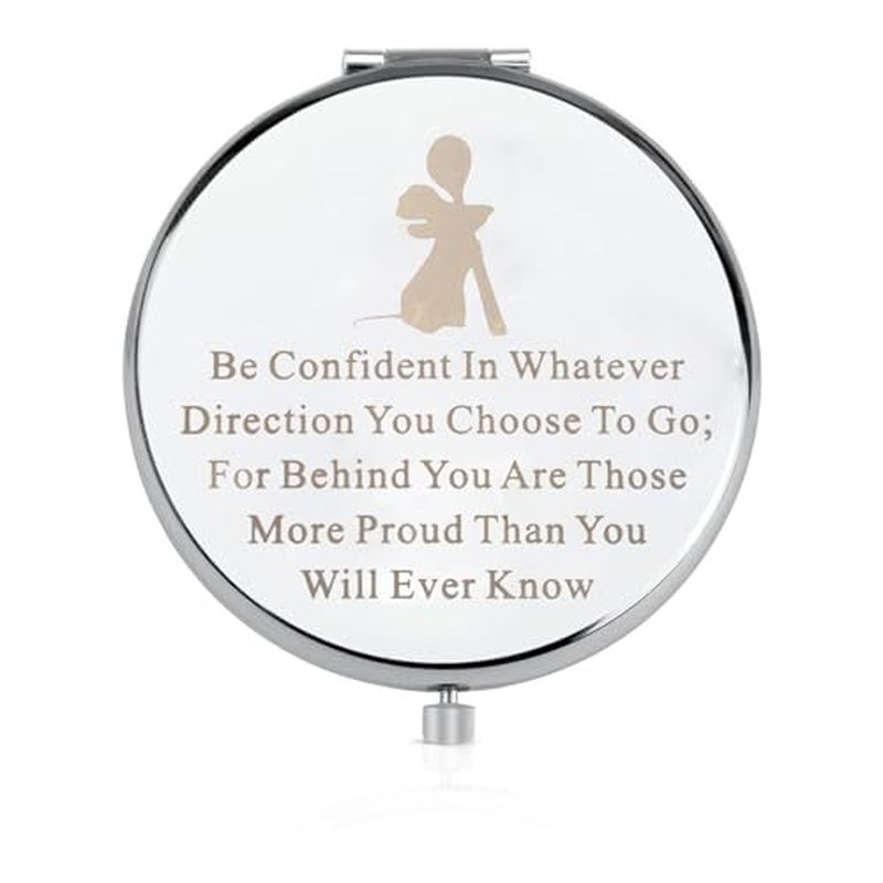 LQRI Rat Quote Makeup Mirror Mouse Chef Gift Merchandise Chef Pocket Mirror Movie Gift