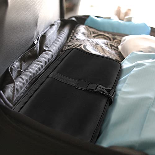 Linkidea Travel Carrying Protective Case Compatible with Dyson Airwrap Styler, Portable Hanging Curling Iron Storage Bag, Travel Bag with Hanging Hook (Black)