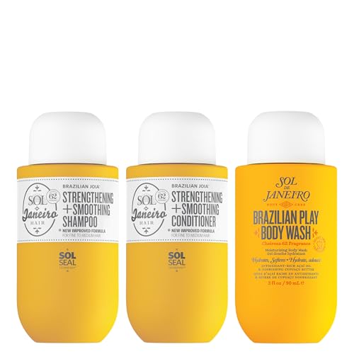 Sol de Janeiro Mini Shower & Hair Care Bundle - Travel Size Set