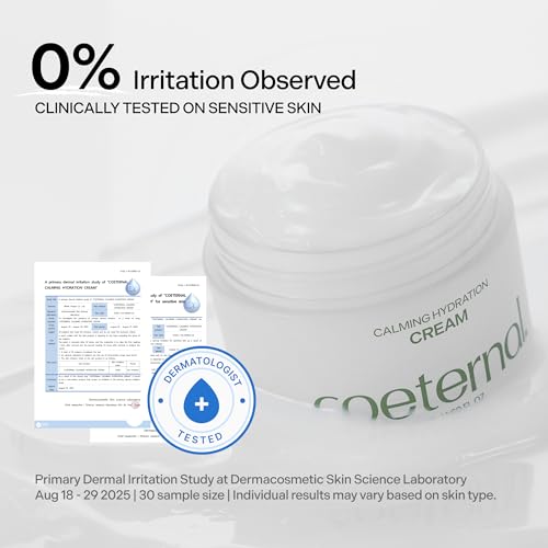 Hydrating Face Moisturizer with Centella and Panthenol - Sensitive Skin Care, 50ml