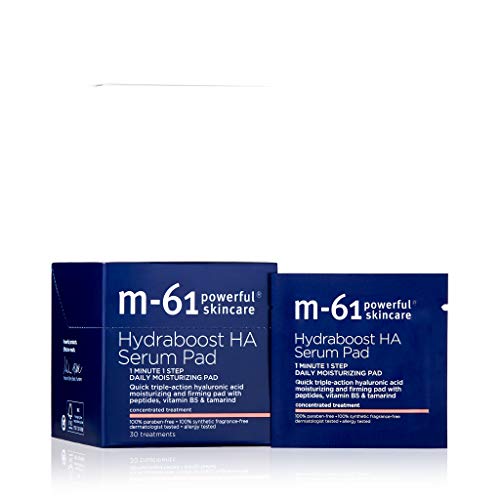 Hydraboost HA Serum Pads - Hyaluronic Acid Moisturizing & Firming, 30 Count - Fragrance-Free, All Skin Types