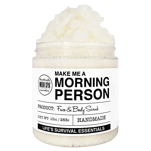 Deep Moisturizing Face & Body Scrub with Peppermint & Rosemary - 10 oz