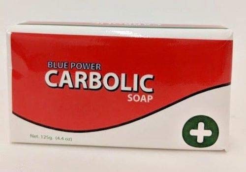 Blue Power Carbolic Soap 4.4 Ounce Pack of 4 Germicidal Jamaica Made