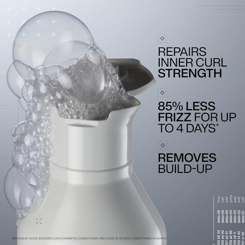 Redken Acidic Bonding Curls Shampoo 10.1 Fl Oz - Silicone-Free, Hydrating Curl Care
