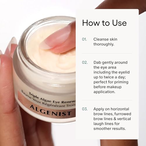 Hydrating Vegan Eye Cream for Dark Circles & Puffiness - Travel Size