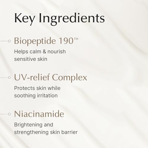 Sunscreen SPF 40 with Niacinamide Hydrating Face Sun Cream for Sensitive Skin