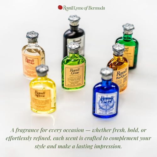 Royall Lyme Bermuda Collection 4-Piece Men’s Fragrance Set, Travel-Size