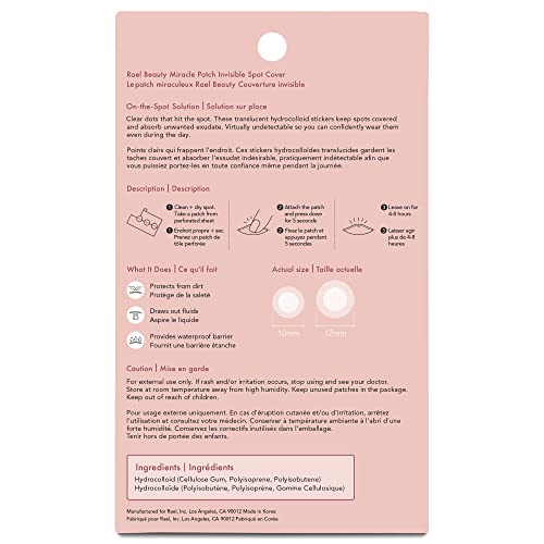 Hydrocolloid Acne Patches Bundle - Invisible Spot Cover & XL Size