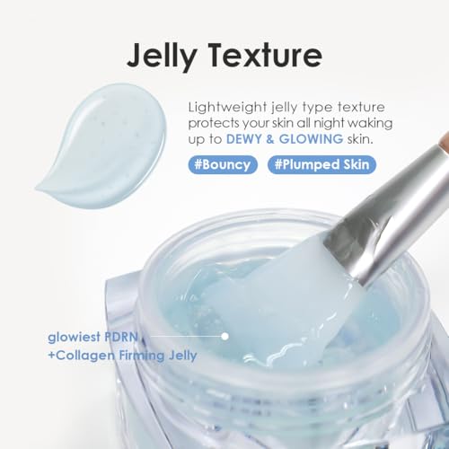 Glowiest PDRN Collagen Jelly Cream with Salmon DNA - Hydrating Moisturizer