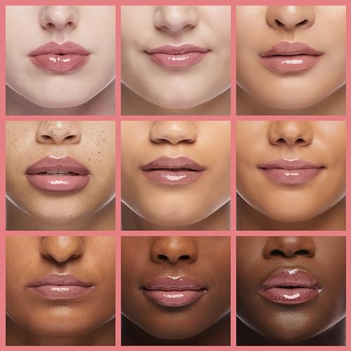 Revlon Super Lustrous Lip Gloss, Non-Sticky, Hydrating, High Shine Finish, 243 Sizzling Coral, 0.13 oz
