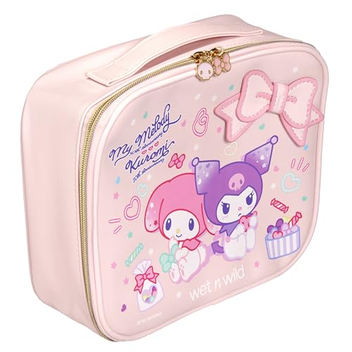 Wet n Wild My Melody & Kuromi Makeup Bag - Travel-Friendly Cosmetic Organizer