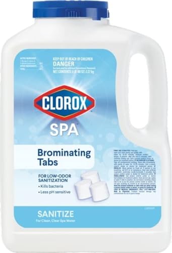 Spa Bromine Tablets - 5LB Low-Odor Sanitizer for Hot Tubs & Pools