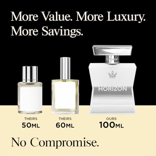 Unisex Eau de Parfum - Eternal Horizon, 3.4 oz, Clean Ingredients, Long-Lasting Fragrance