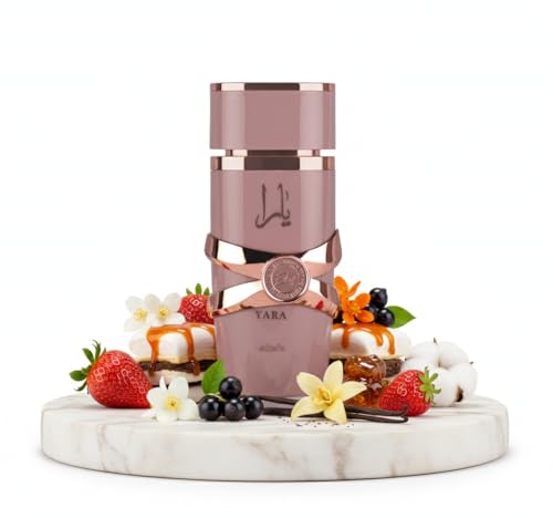 Lattafa Yara Elixir Eau de Parfum for Women, Long-Lasting Fruity & Gourmand Scent, 3.4 fl oz