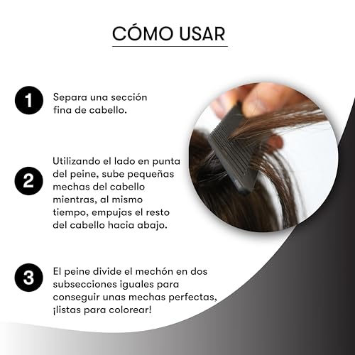 Hair Color Brush Set for Highlighting and Root Touch-Ups - Professional Salon Tools