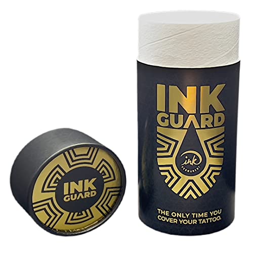 Ink Guard Tattoo Aftercare Bandage 6x32 ft - Extra Adhesive Second Skin, 11 Yards