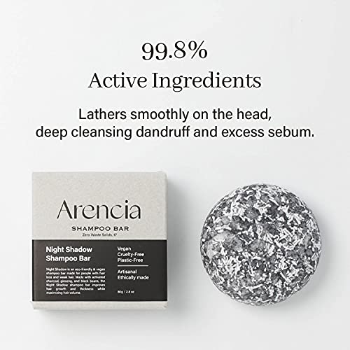 ARENCIA Vegan Shampoo Bar Duo for Hair Growth & Strengthening - Eco-Friendly Natural Hair Care