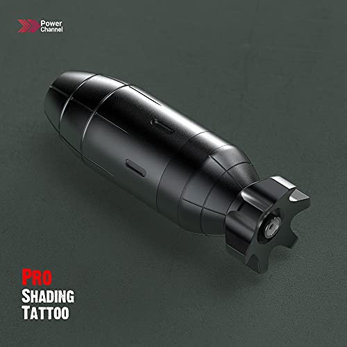 Rotary Tattoo Machine Pen with 2 Stroke Cam & Battery Pack - STIGMA EM146KITP199-1