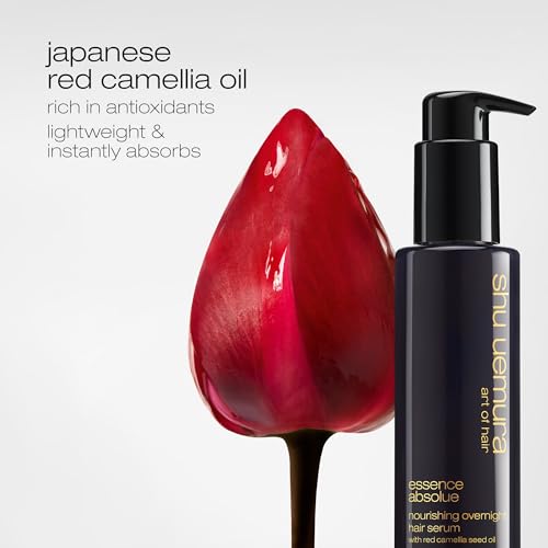 Shu Uemura Art of Hair Essence Absolue Overnight Serum 5 Fl Oz – Nourishing Hair Treatment