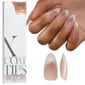 French Cat Eye Medium Almond Press On Nails - 150Pcs, Variation of French Cat Eye - Medium Almond