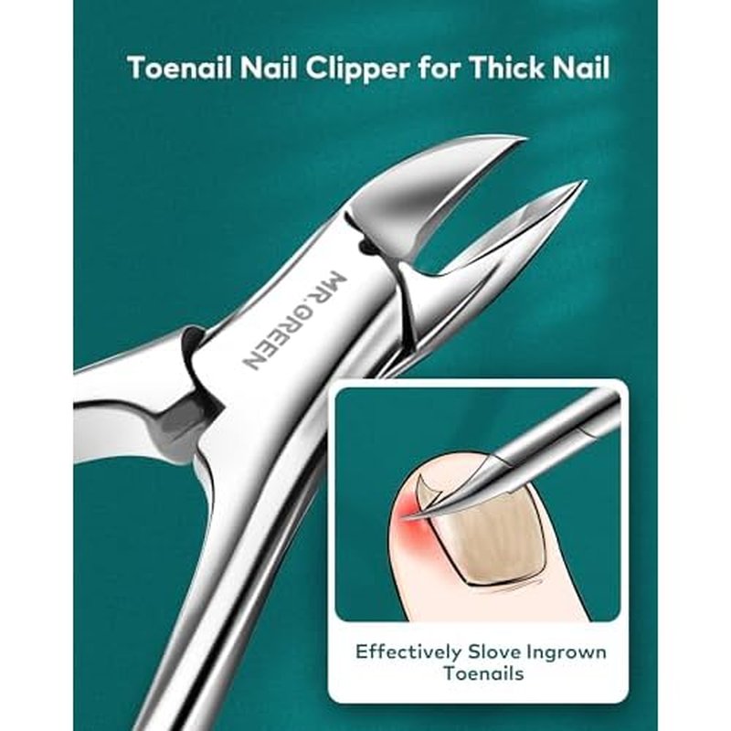 7Pcs Manicure Set, Pedicure Sets, Nail Clipper sets£¬Stainless Steel Professional Nail Cutter with Travel Case