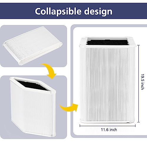 2 Pack Replacement Air Filter for Blueair Blue Pure 121 Air Purifier