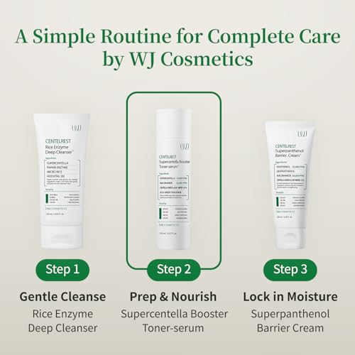 Hydrating Centella Serum & Toner for Sensitive Skin - Calming & Nourishing