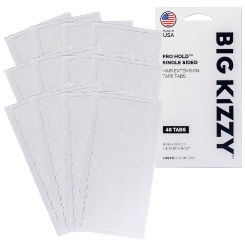 Single Sided Pro Hold Hair Extension Replacement Tape - 144 Tabs, 5-7 Weeks Wear