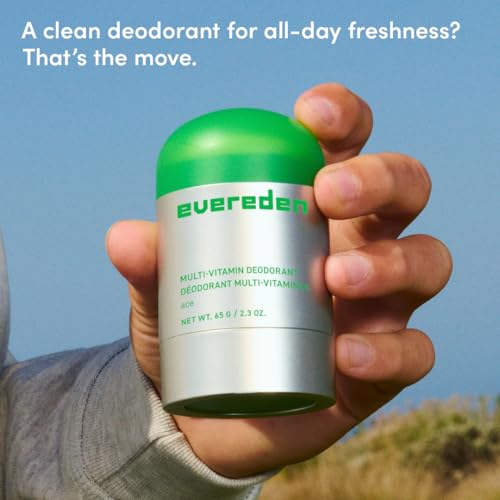 Evereden Kids Deodorant Duo - Aluminum-Free Microbiome-Friendly for Puberty & Active Boys & Girls