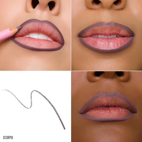 Velour Lip Liner Scorpio - Creamy, Long-Lasting Satin Finish, Vegan & Cruelty-Free