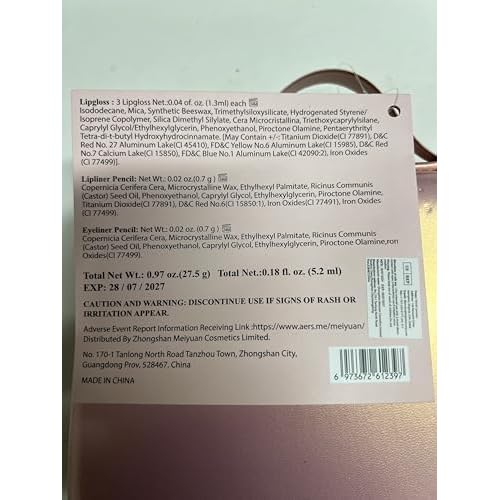 Color Nymph Makeup for Teens with Reusable Pink Handbag, All In One Girls Makeup Sets Makeup Kits for Girls Women with Eyeshadow Blushes Bronzer Highlighter Lipgloss