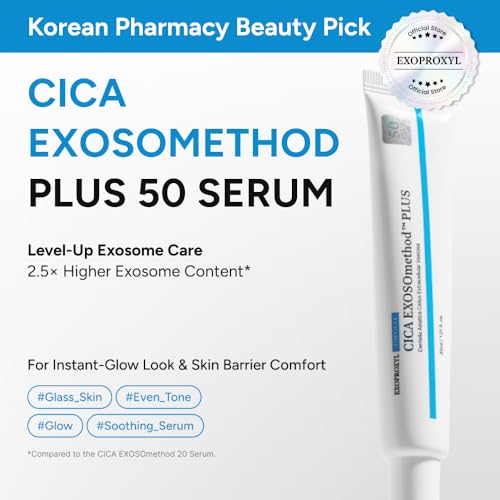 EXOPROXYL CICA Exosome Serum 50ppm with Niacinamide, 1.01 Fl Oz